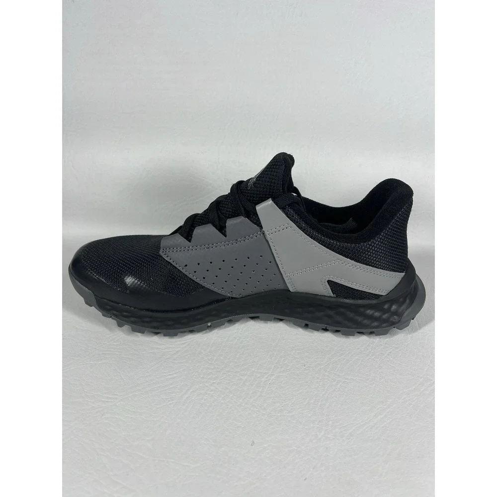 Adidas Vigor Bounce Shoes Size 4 Black Gray B42320 Athletic Lace Up